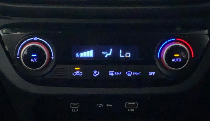 2023 Hyundai GRAND I10 NIOS SPORTZ 1.2 KAPPA VTVT DUAL TONE, Petrol, Manual, 8,830 km, Automatic Climate Control