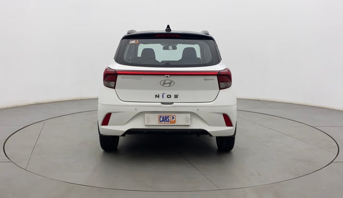 2023 Hyundai GRAND I10 NIOS SPORTZ 1.2 KAPPA VTVT DUAL TONE, Petrol, Manual, 8,830 km, Back/Rear