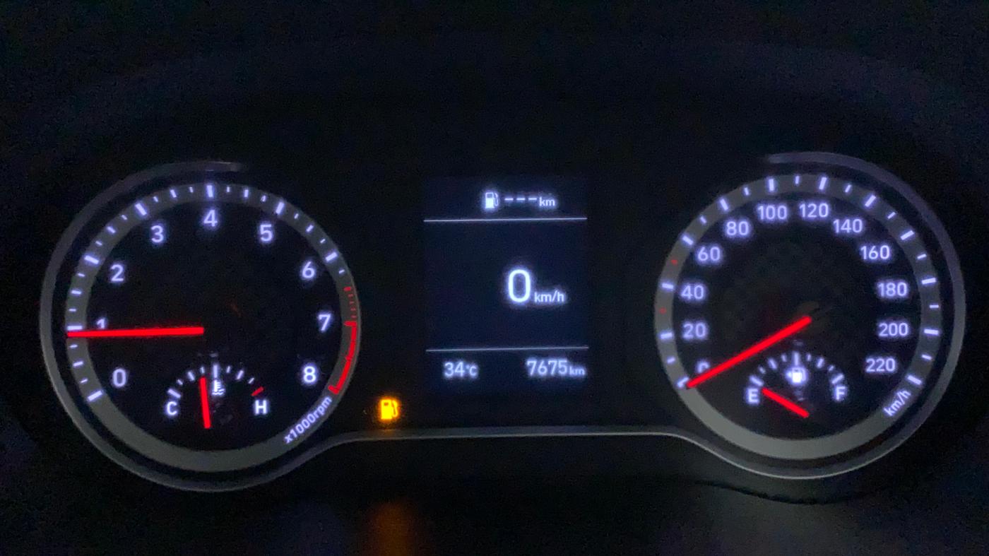 2023 Hyundai GRAND I10 NIOS SPORTZ 1.2 KAPPA VTVT DUAL TONE, Petrol, Manual, 8,830 km, Odometer Image
