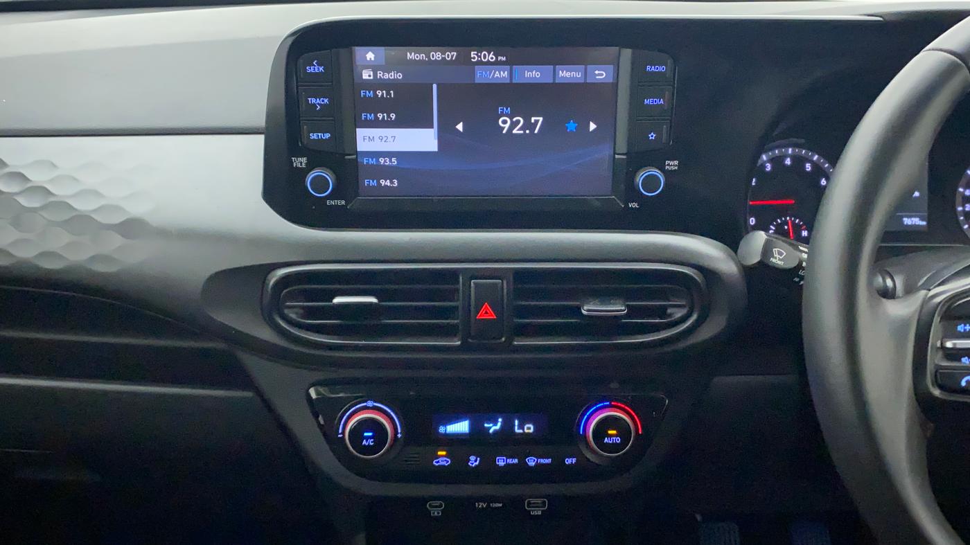 2023 Hyundai GRAND I10 NIOS SPORTZ 1.2 KAPPA VTVT DUAL TONE, Petrol, Manual, 8,830 km, Air Conditioner