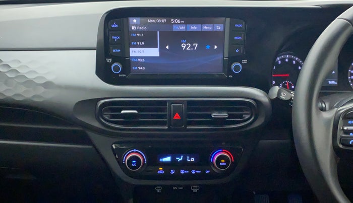 2023 Hyundai GRAND I10 NIOS SPORTZ 1.2 KAPPA VTVT DUAL TONE, Petrol, Manual, 8,830 km, Air Conditioner