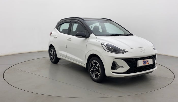 2023 Hyundai GRAND I10 NIOS SPORTZ 1.2 KAPPA VTVT DUAL TONE, Petrol, Manual, 8,830 km, Right Front Diagonal