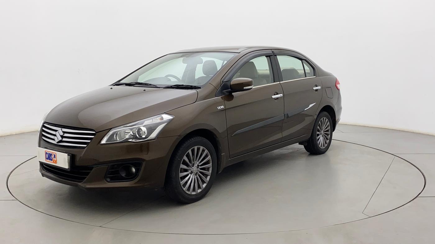 2018 Maruti Ciaz ALPHA  AT 1.4  PETROL, Petrol, Automatic, 40,101 km, Left Front Diagonal