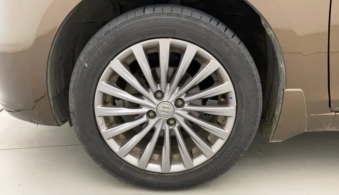 2018 Maruti Ciaz ALPHA  AT 1.4  PETROL, Petrol, Automatic, 40,101 km, Left Front Wheel