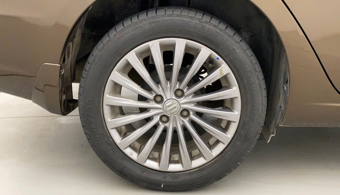 2018 Maruti Ciaz ALPHA  AT 1.4  PETROL, Petrol, Automatic, 40,101 km, Right Rear Wheel