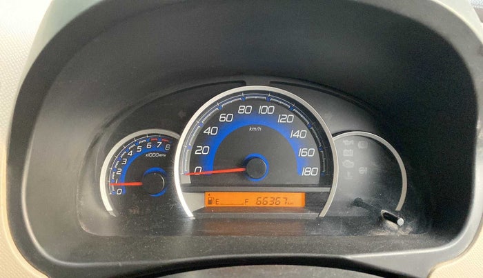 2017 Maruti Wagon R 1.0 VXI, Petrol, Manual, 66,341 km, Odometer Image