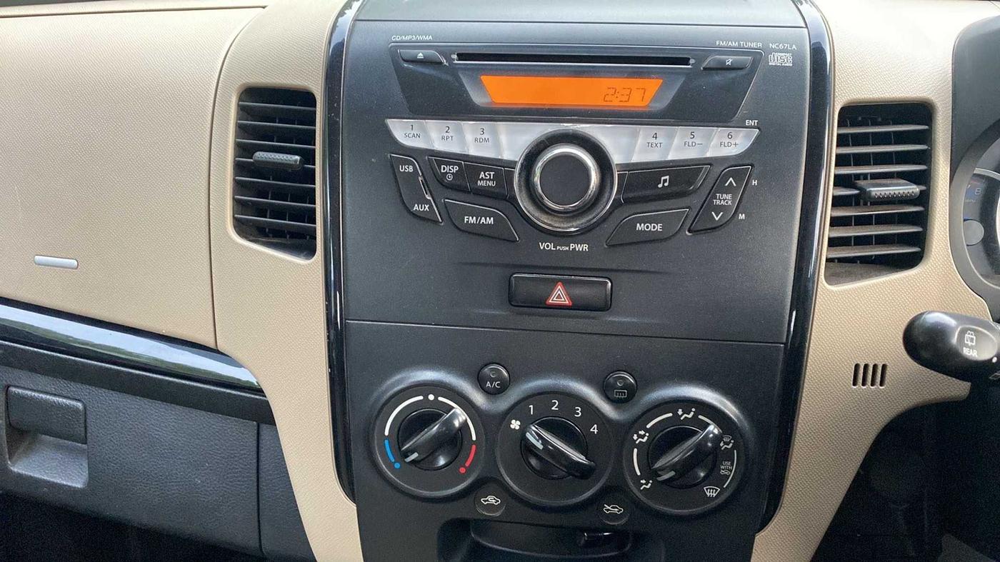 2017 Maruti Wagon R 1.0 VXI, Petrol, Manual, 66,341 km, Air Conditioner