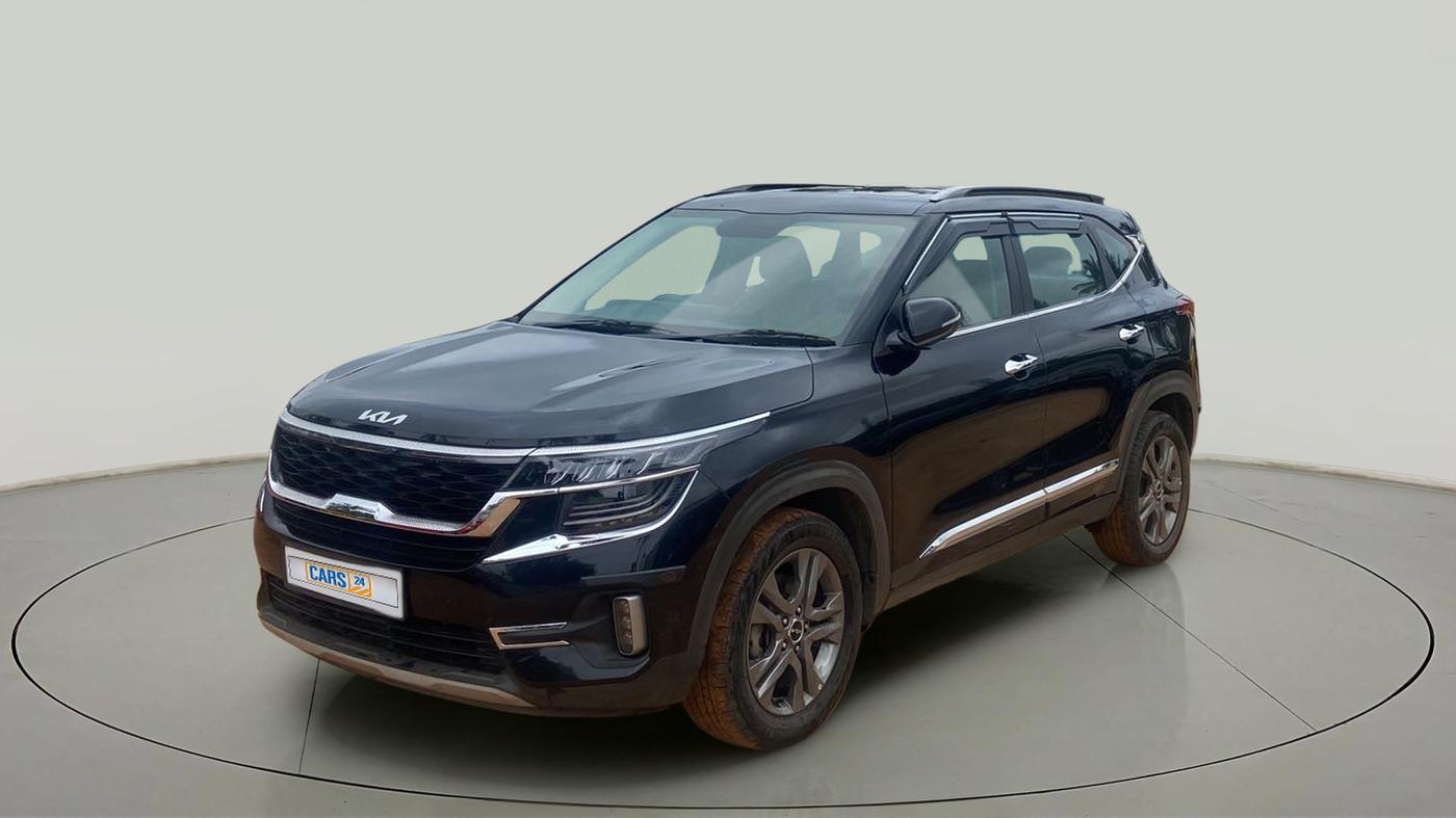 2021 KIA SELTOS HTX PLUS 1.5 DIESEL, Diesel, Manual, 39,132 km, Left Front Diagonal