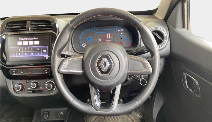 2020 Renault Kwid RXT 1.0 AMT (O), Petrol, Automatic, 27,177 km, Steering Wheel Close Up