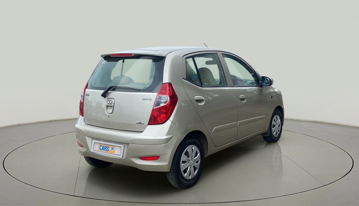 2013 Hyundai i10 SPORTZ 1.2, Petrol, Manual, 84,886 km, Right Back Diagonal