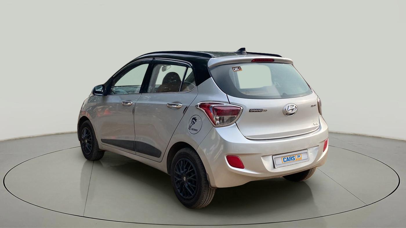 2016 Hyundai Grand i10 SPORTZ 1.2 KAPPA VTVT, Petrol, Manual, 1,01,404 km, Left Back Diagonal