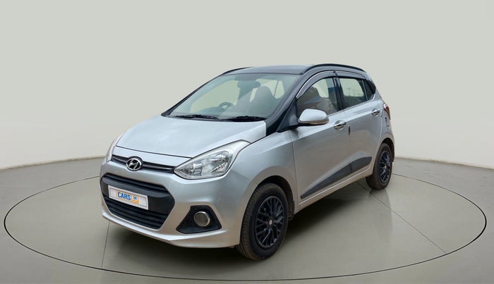 2016 Hyundai Grand i10 SPORTZ 1.2 KAPPA VTVT, Petrol, Manual, 1,01,404 km, Left Front Diagonal