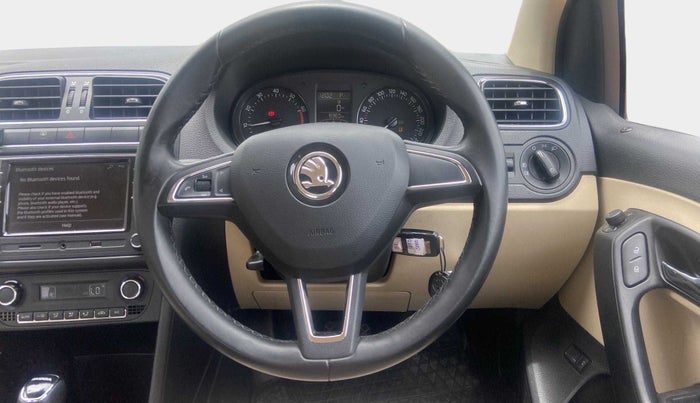 2018 Skoda Rapid AMBITION 1.6 MPI AT, Petrol, Automatic, 18,349 km, Steering Wheel Close Up