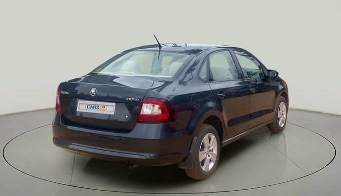 2018 Skoda Rapid AMBITION 1.6 MPI AT, Petrol, Automatic, 18,349 km, Right Back Diagonal