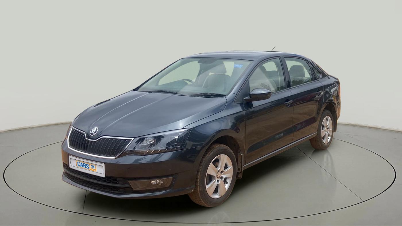 2018 Skoda Rapid AMBITION 1.6 MPI AT, Petrol, Automatic, 18,349 km, Left Front Diagonal
