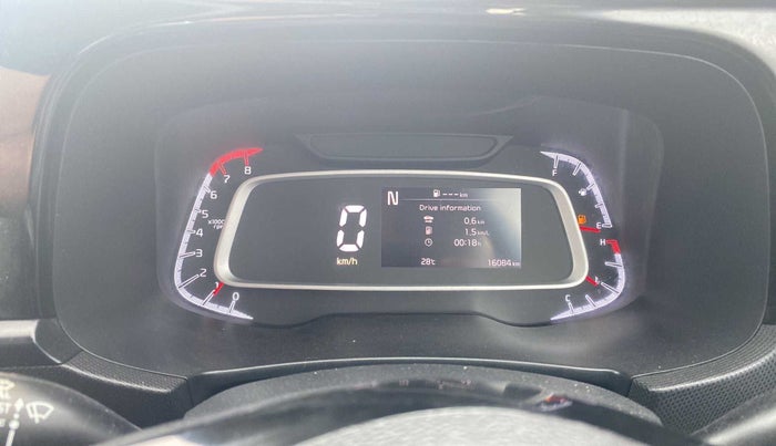 2022 KIA SONET GTX PLUS 1.0 IMT, Petrol, Manual, 16,439 km, Odometer Image