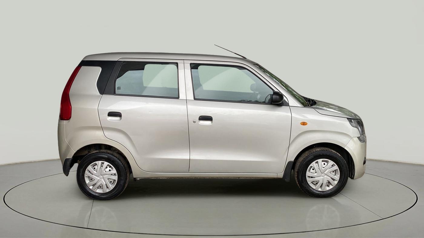 2020 Maruti New Wagon-R LXI CNG 1.0, CNG, Manual, 25,286 km, Right Side View