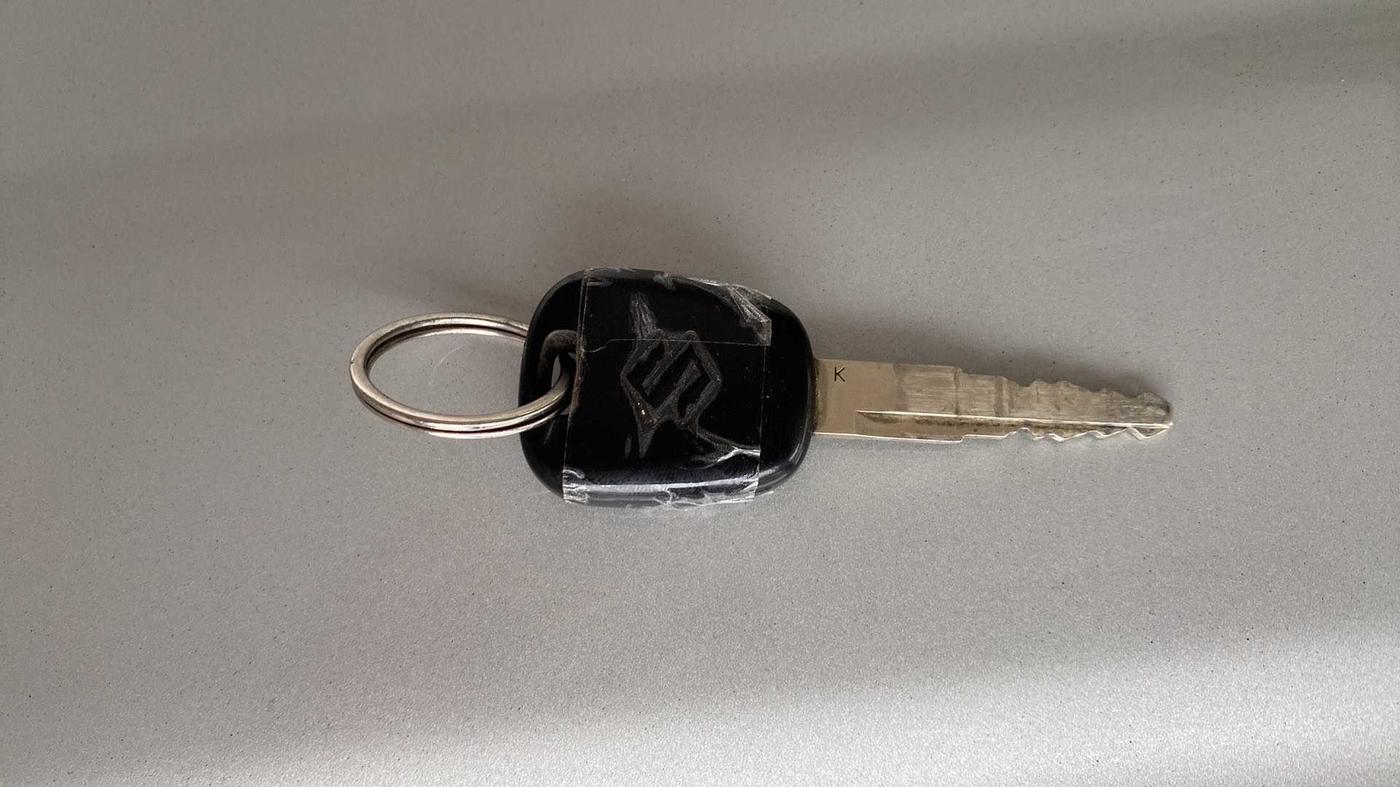 2020 Maruti New Wagon-R LXI CNG 1.0, CNG, Manual, 25,286 km, Key Close Up