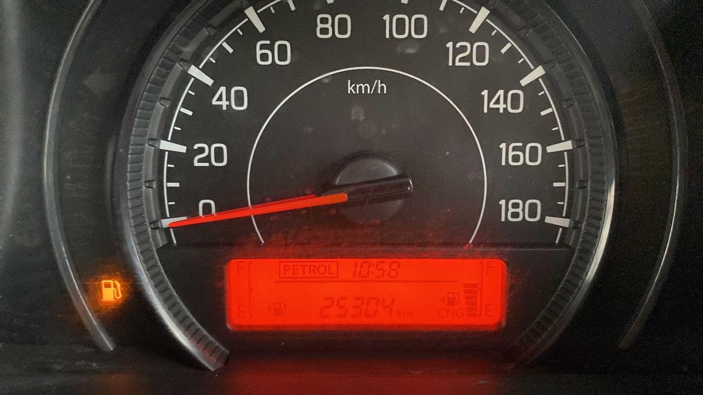 2020 Maruti New Wagon-R LXI CNG 1.0, CNG, Manual, 25,286 km, Odometer Image