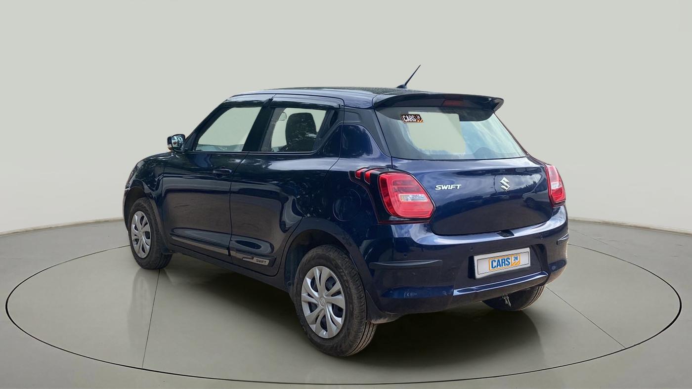 2023 Maruti Swift VXI AMT, Petrol, Automatic, 10,239 km, Left Back Diagonal