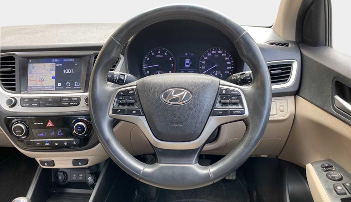 2018 Hyundai Verna 1.6 VTVT SX O, Petrol, Manual, 34,263 km, Steering Wheel Close Up