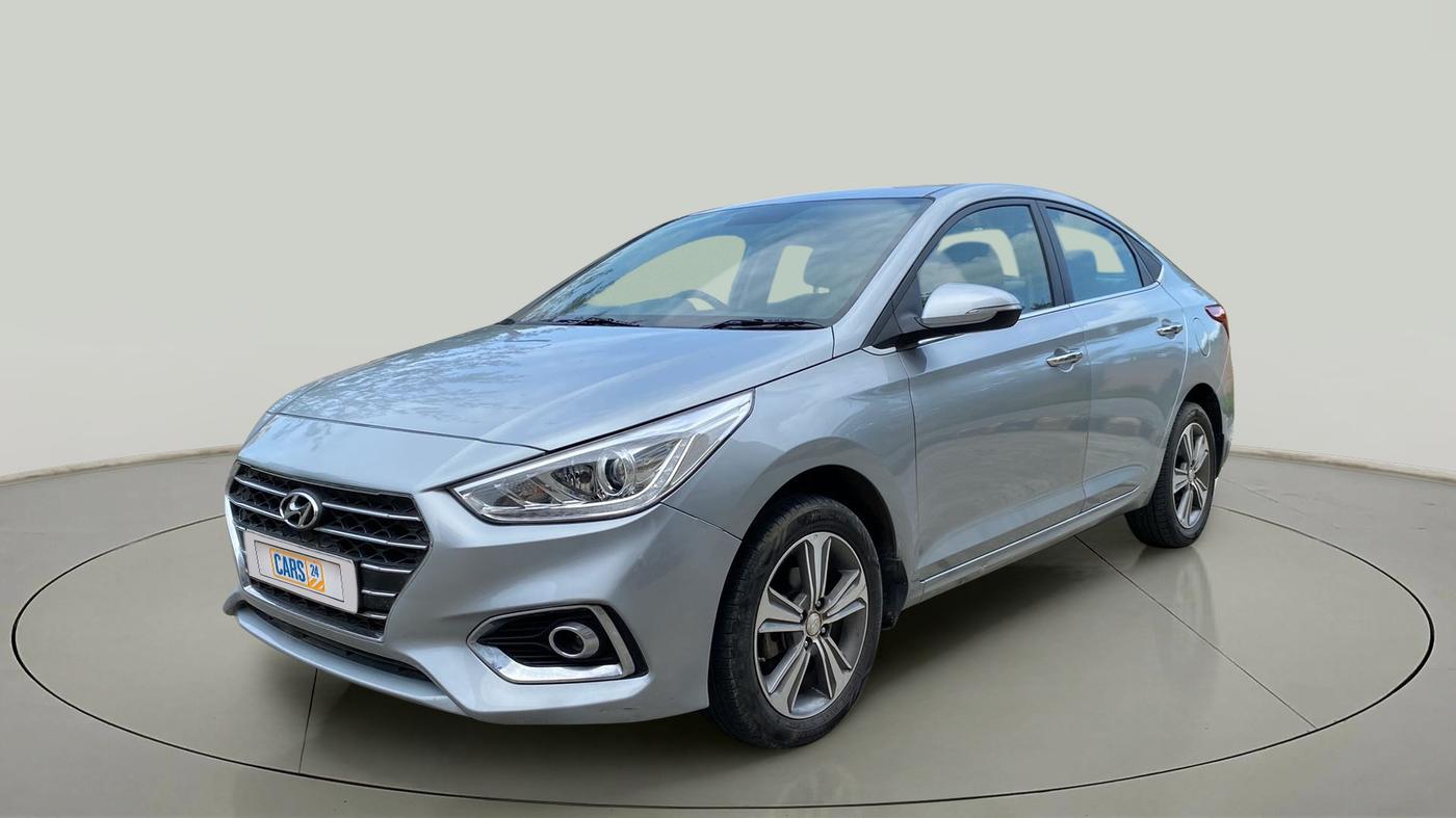 2018 Hyundai Verna 1.6 VTVT SX O, Petrol, Manual, 34,263 km, Left Front Diagonal