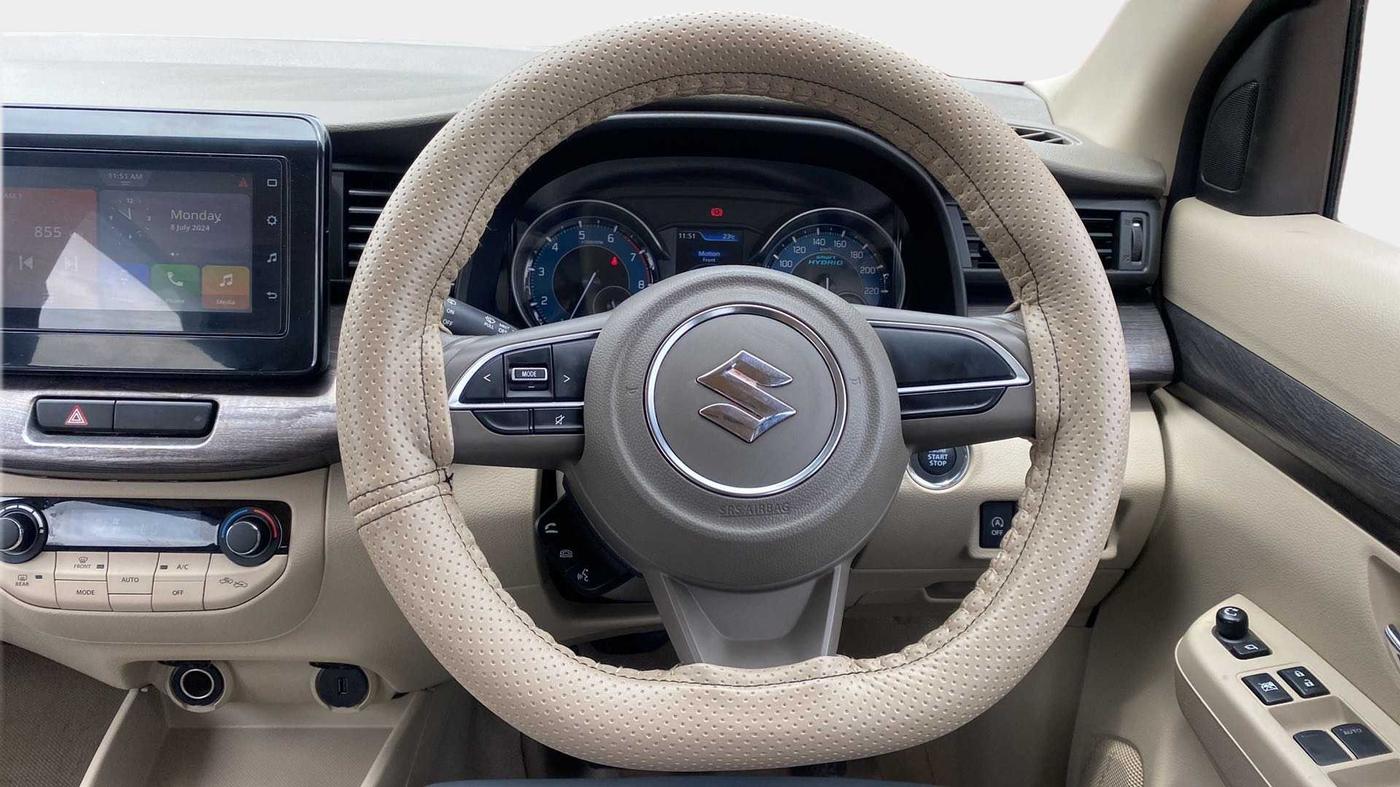 2023 Maruti Ertiga ZXI SHVS, Petrol, Manual, 7,989 km, Steering Wheel Close Up