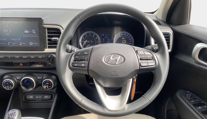 2021 Hyundai VENUE SX 1.0 TURBO IMT, Petrol, Manual, 16,920 km, Steering Wheel Close Up