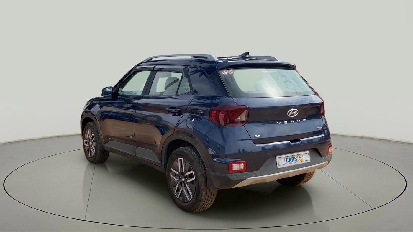 2021 Hyundai VENUE SX 1.0 TURBO IMT, Petrol, Manual, 16,920 km, Left Back Diagonal
