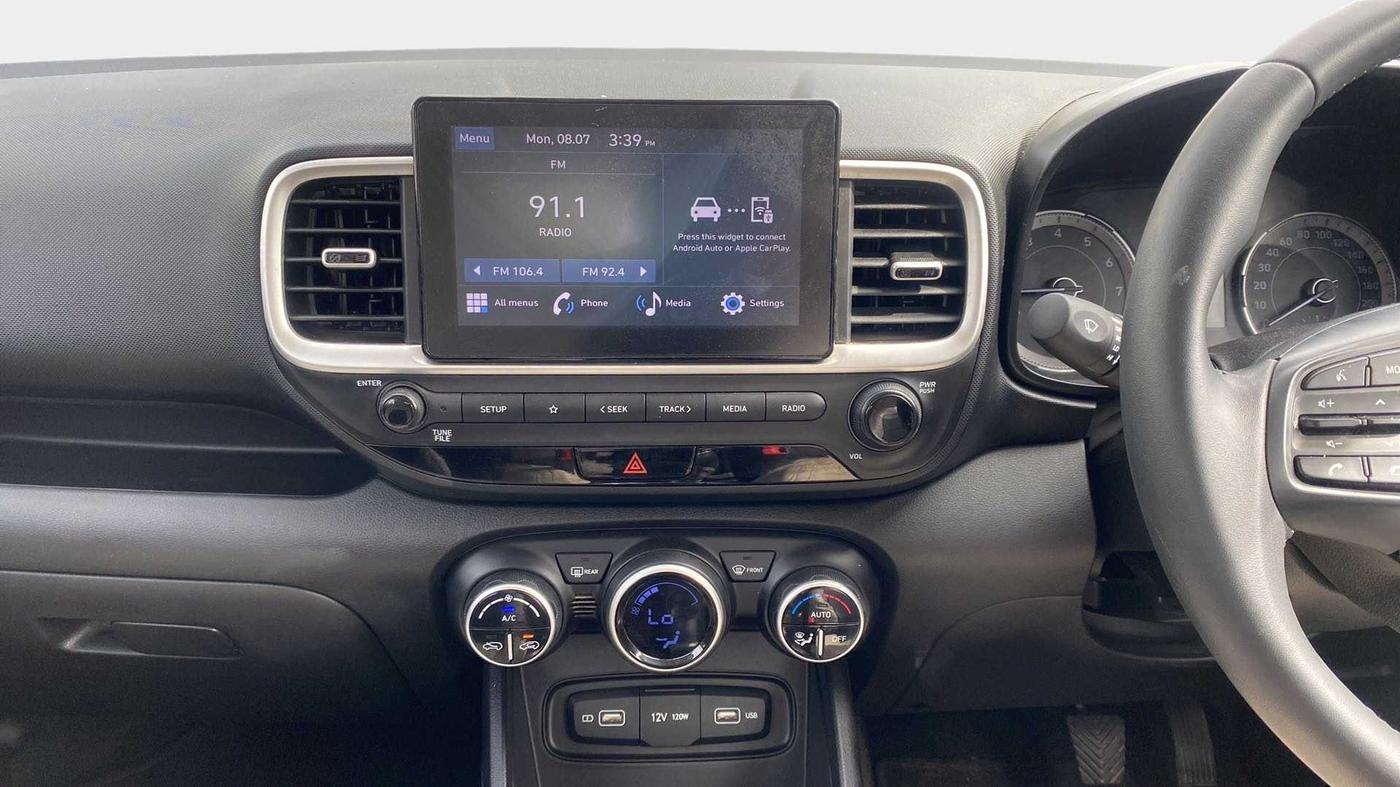2021 Hyundai VENUE SX 1.0 TURBO IMT, Petrol, Manual, 16,920 km, Air Conditioner