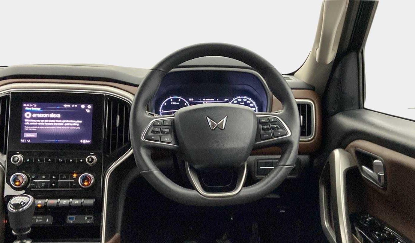 2022 Mahindra SCORPIO-N Z8 L PETROL MT 7 STR, Petrol, Manual, 2,094 km, Steering Wheel Close Up
