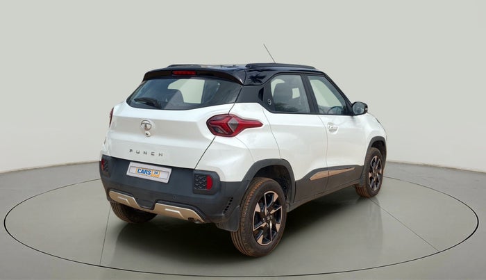 2023 Tata PUNCH CREATIVE AMT 1.2 RTN DUAL TONE, Petrol, Automatic, 2,806 km, Right Back Diagonal