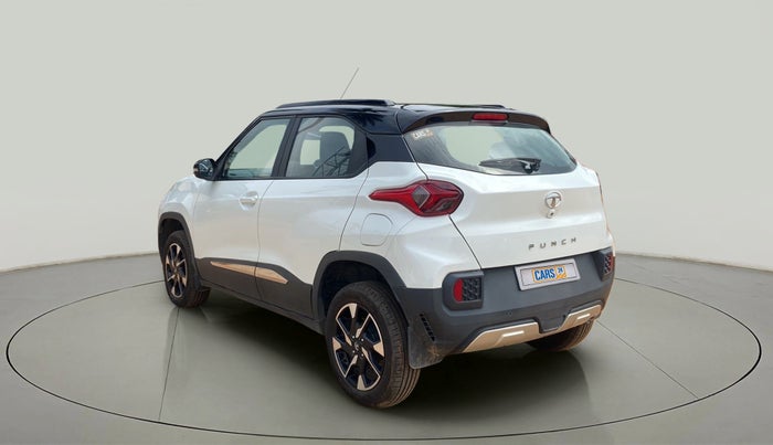 2023 Tata PUNCH CREATIVE AMT 1.2 RTN DUAL TONE, Petrol, Automatic, 2,806 km, Left Back Diagonal