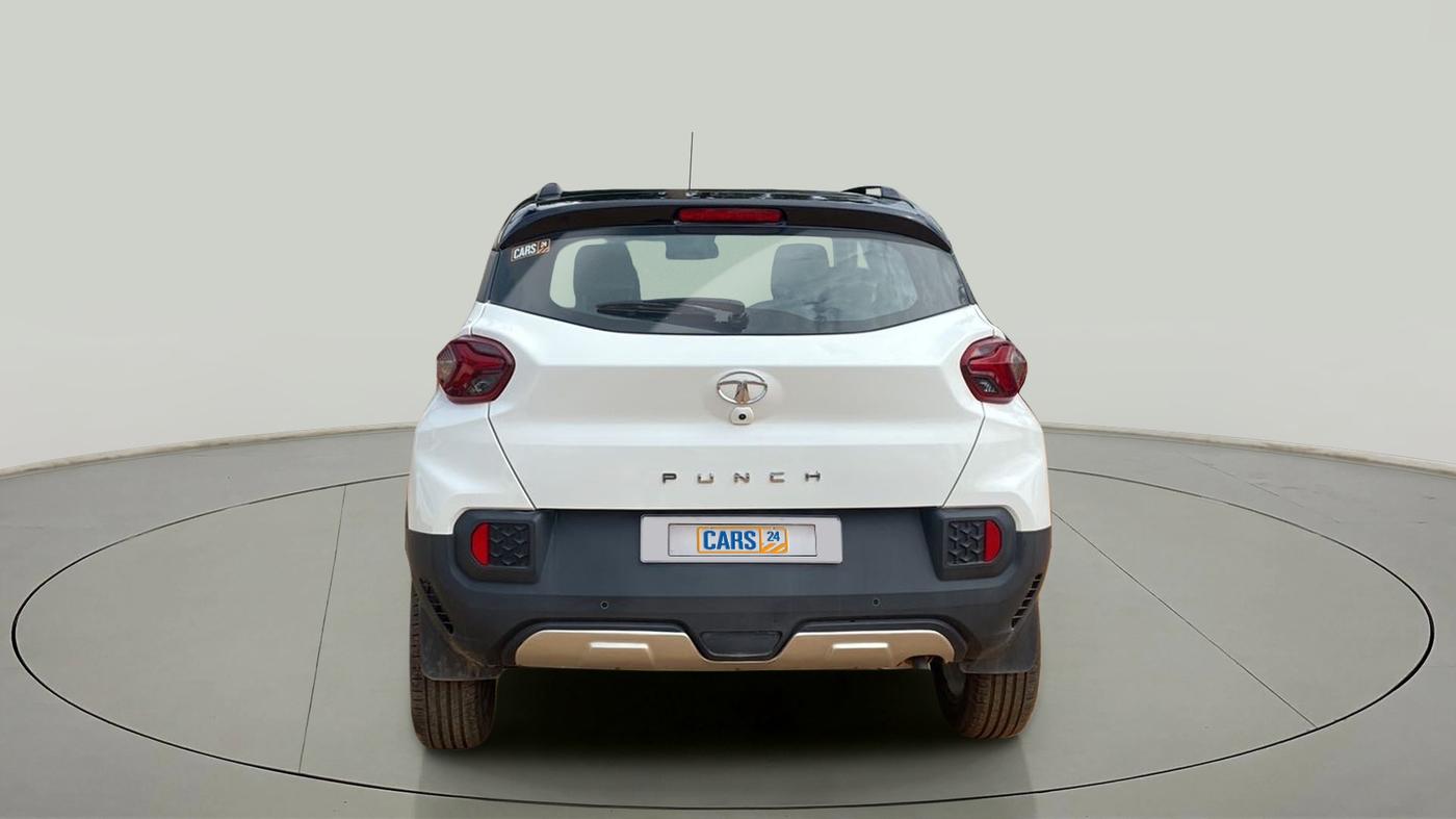 2023 Tata PUNCH CREATIVE AMT 1.2 RTN DUAL TONE, Petrol, Automatic, 2,806 km, Back/Rear