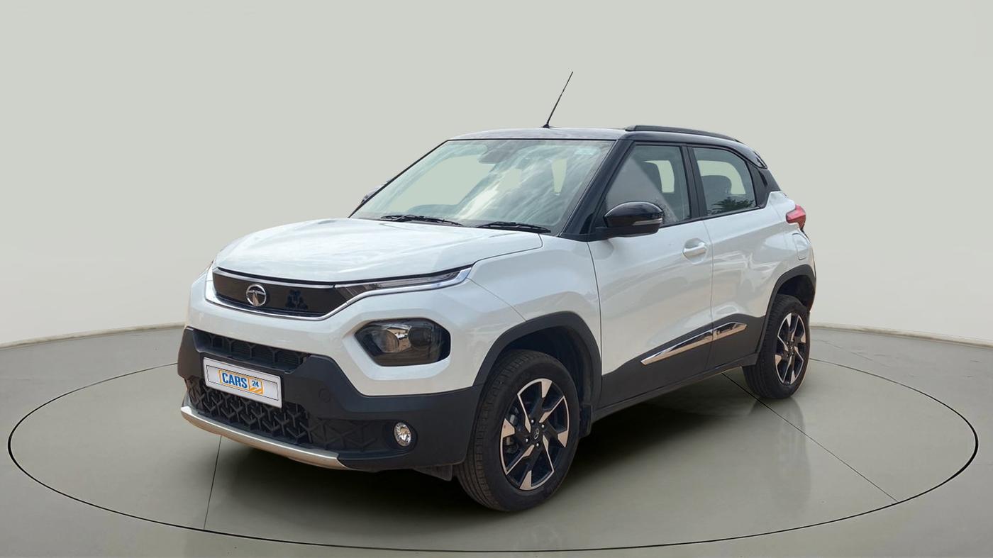 2023 Tata PUNCH CREATIVE AMT 1.2 RTN DUAL TONE, Petrol, Automatic, 2,806 km, Left Front Diagonal