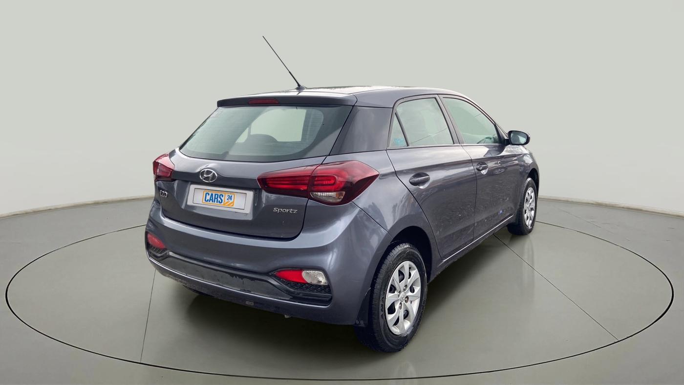 2018 Hyundai Elite i20 SPORTZ 1.2, Petrol, Manual, 30,583 km, Right Back Diagonal