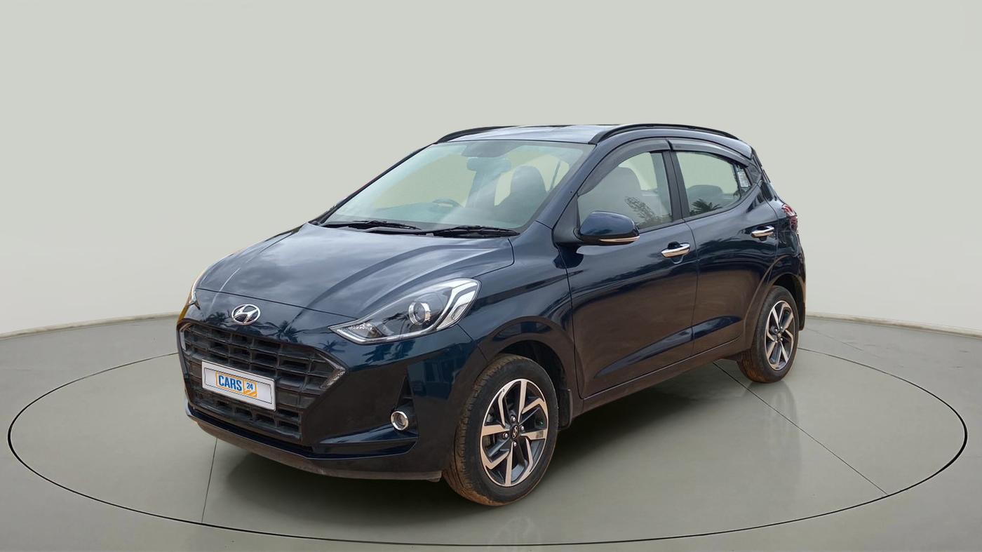 2021 Hyundai GRAND I10 NIOS ASTA AMT 1.2 KAPPA VTVT, Petrol, Automatic, 30,588 km, Left Front Diagonal