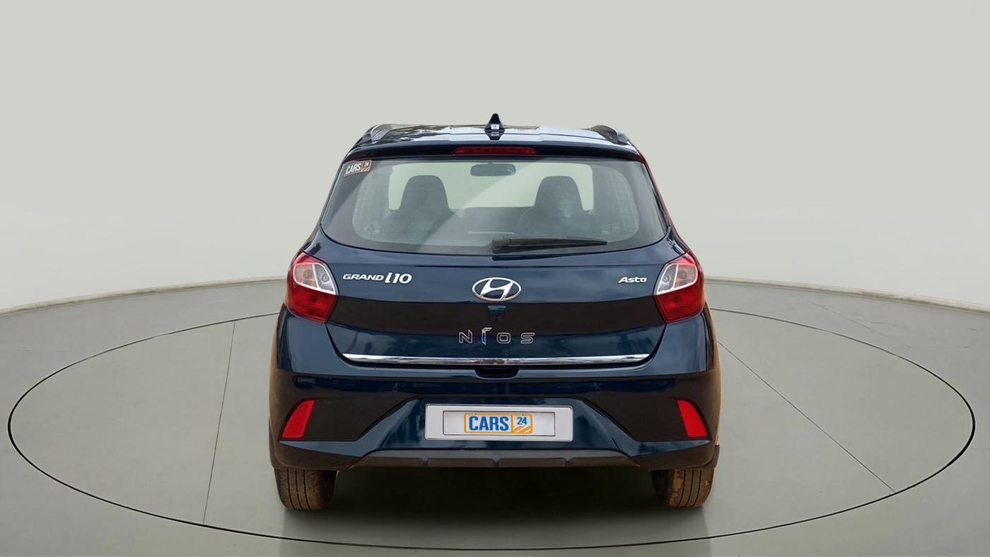 2021 Hyundai GRAND I10 NIOS ASTA AMT 1.2 KAPPA VTVT, Petrol, Automatic, 30,588 km, Back/Rear