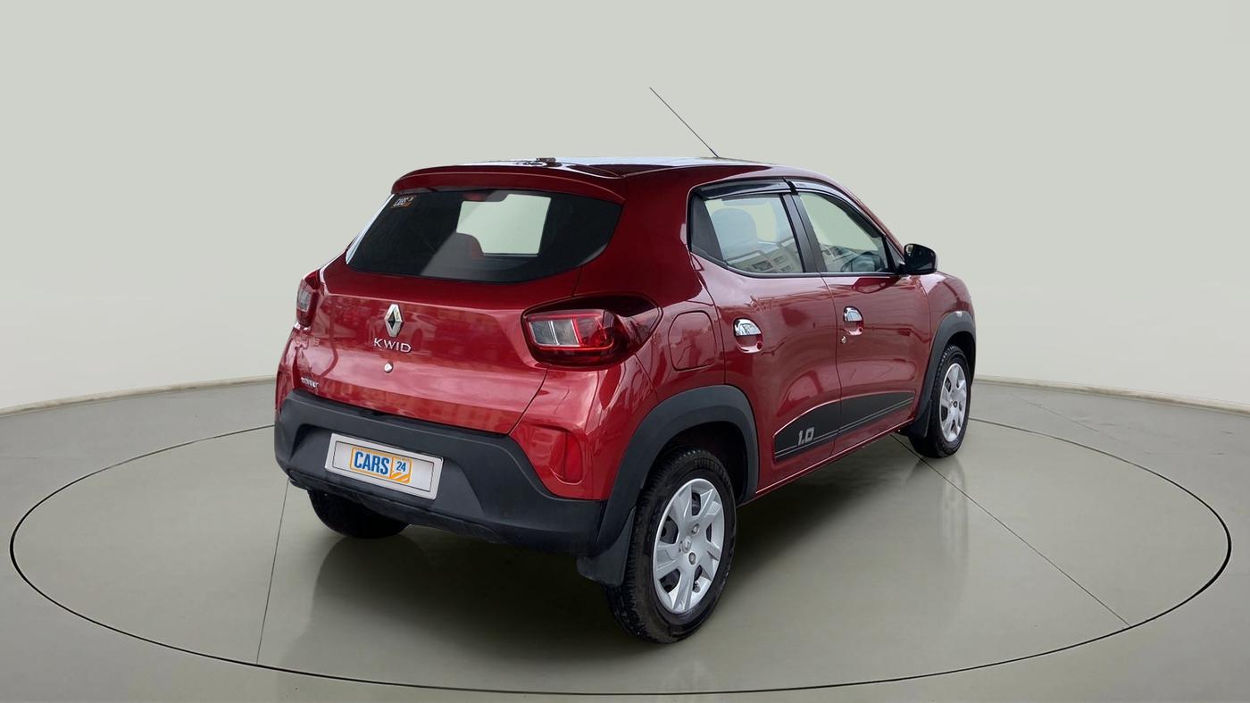 2022 Renault Kwid RXT 1.0, Petrol, Manual, 3,712 km, Right Back Diagonal