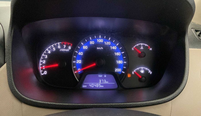 2015 Hyundai Xcent BASE 1.2, Petrol, Manual, 40,445 km, Odometer Image