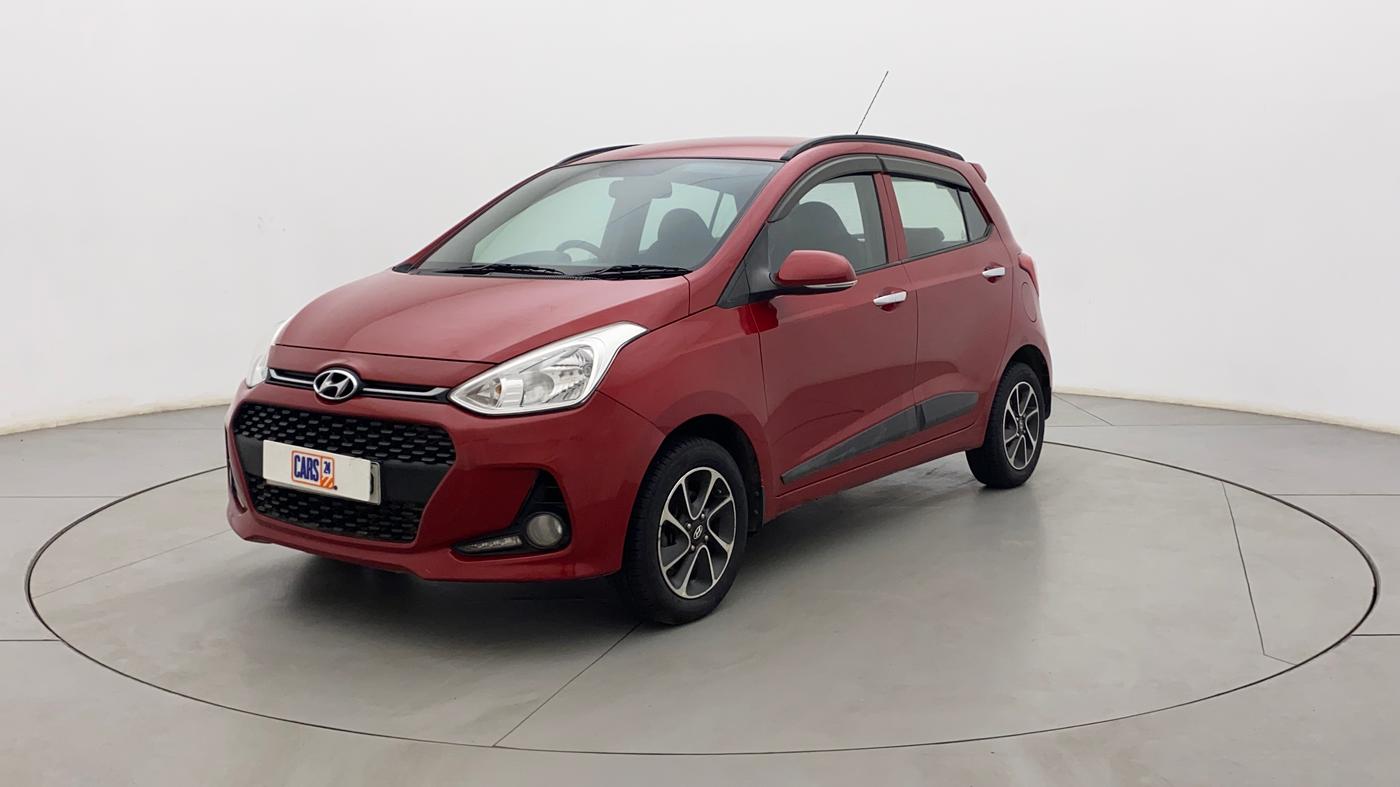 2018 Hyundai Grand i10 ASTA 1.2 KAPPA VTVT, Petrol, Manual, 61,302 km, Left Front Diagonal
