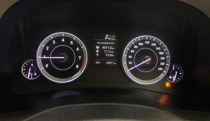 2020 Hyundai Creta SX 1.5 PETROL, Petrol, Manual, 64,872 km, Odometer Image