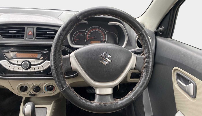 2017 Maruti Alto K10 VXI (O) AMT, Petrol, Automatic, 51,875 km, Steering Wheel Close Up