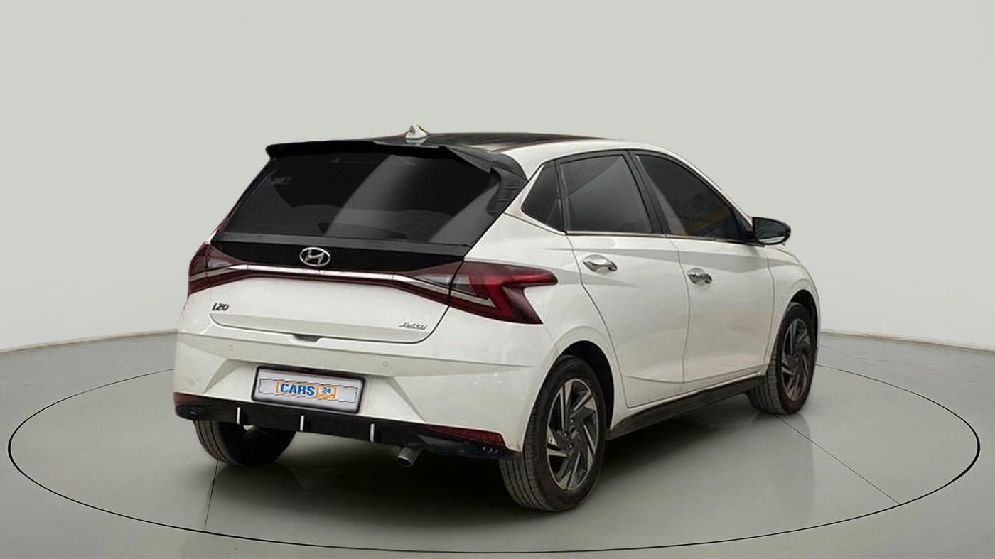 2023 Hyundai NEW I20 ASTA (O) 1.2 MT, Petrol, Manual, 20,309 km, Right Back Diagonal
