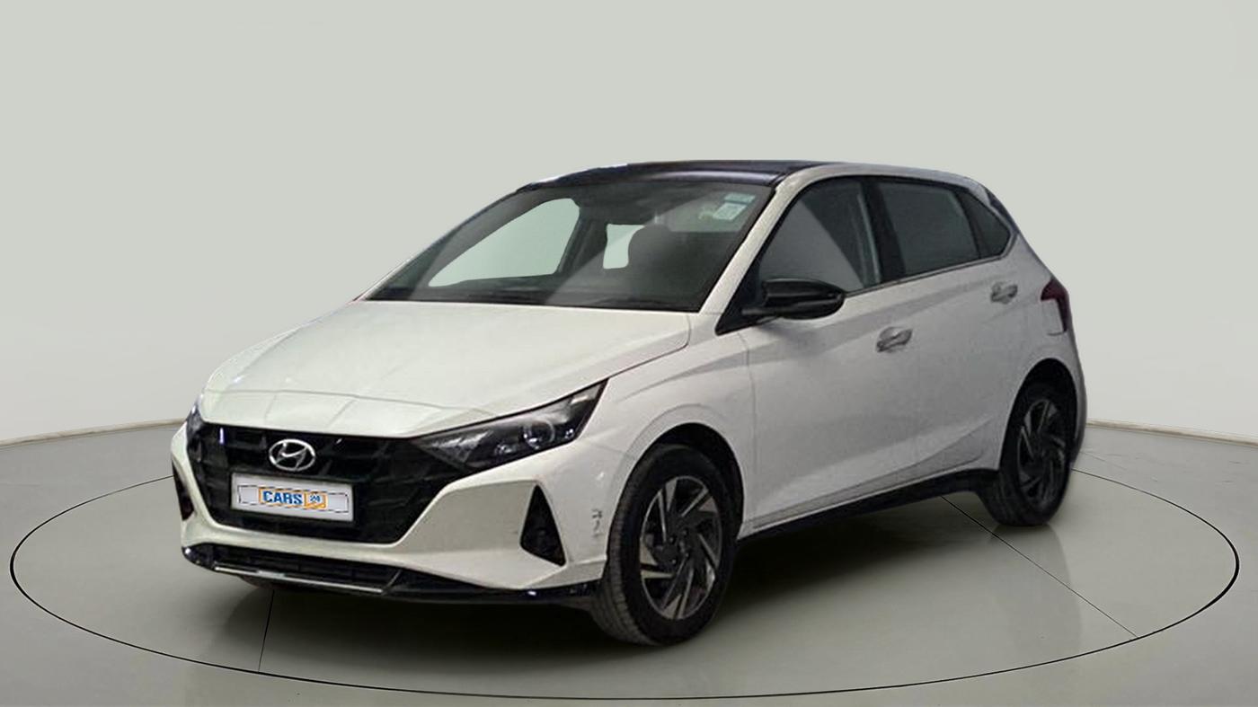2023 Hyundai NEW I20 ASTA (O) 1.2 MT, Petrol, Manual, 20,309 km, Left Front Diagonal