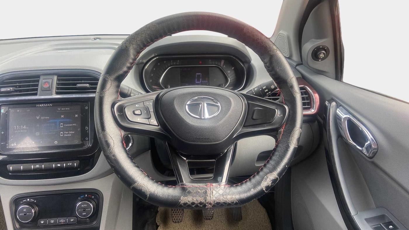 2021 Tata TIGOR XZ PLUS PETROL, Petrol, Manual, 53,454 km, Steering Wheel Close Up