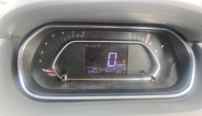 2021 Tata TIGOR XZ PLUS PETROL, Petrol, Manual, 53,454 km, Odometer Image