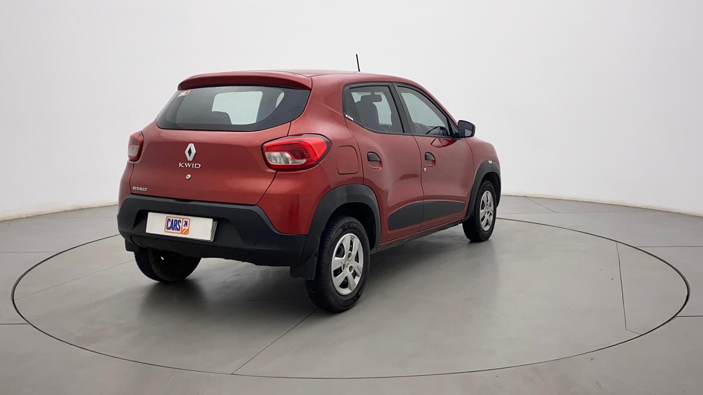 2019 Renault Kwid RXL, Petrol, Manual, 46,473 km, Right Back Diagonal