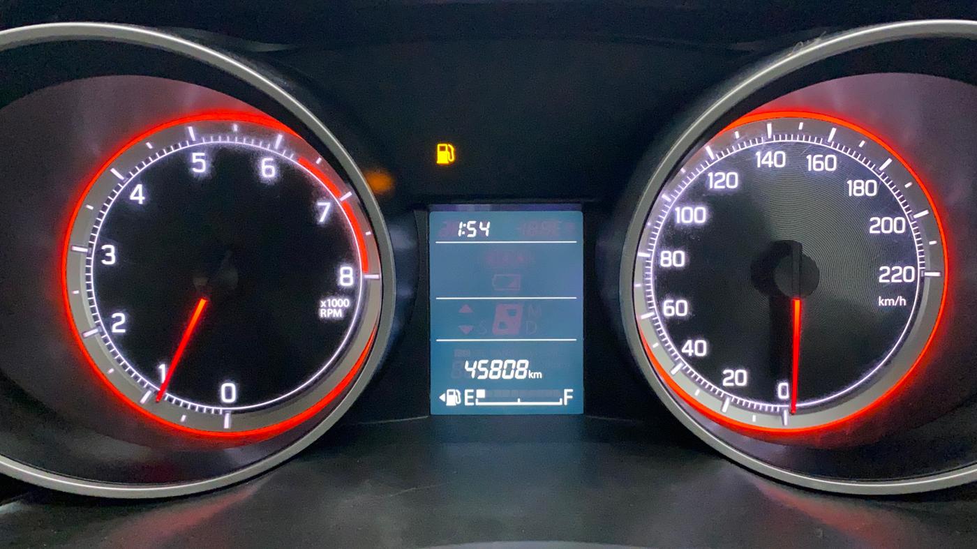 2022 Maruti Swift VXI, Petrol, Manual, 45,808 km, Odometer Image