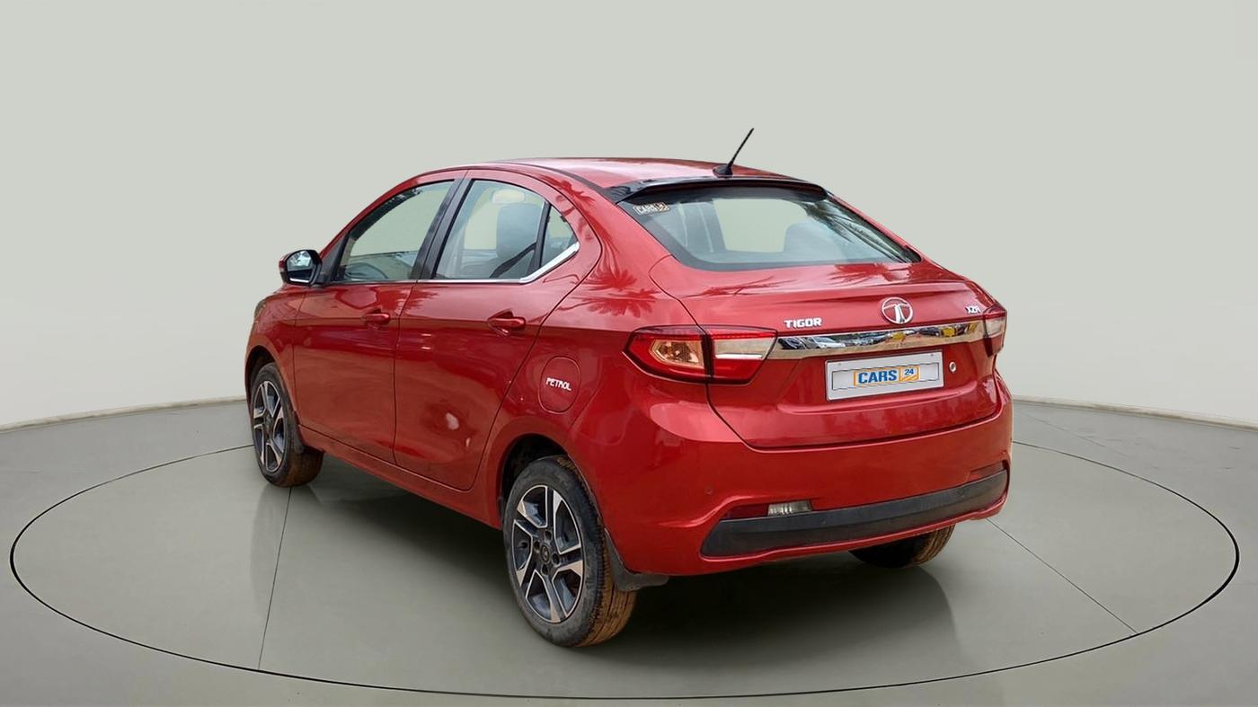 2018 Tata TIGOR XZA PETROL, Petrol, Automatic, 57,190 km, Left Back Diagonal
